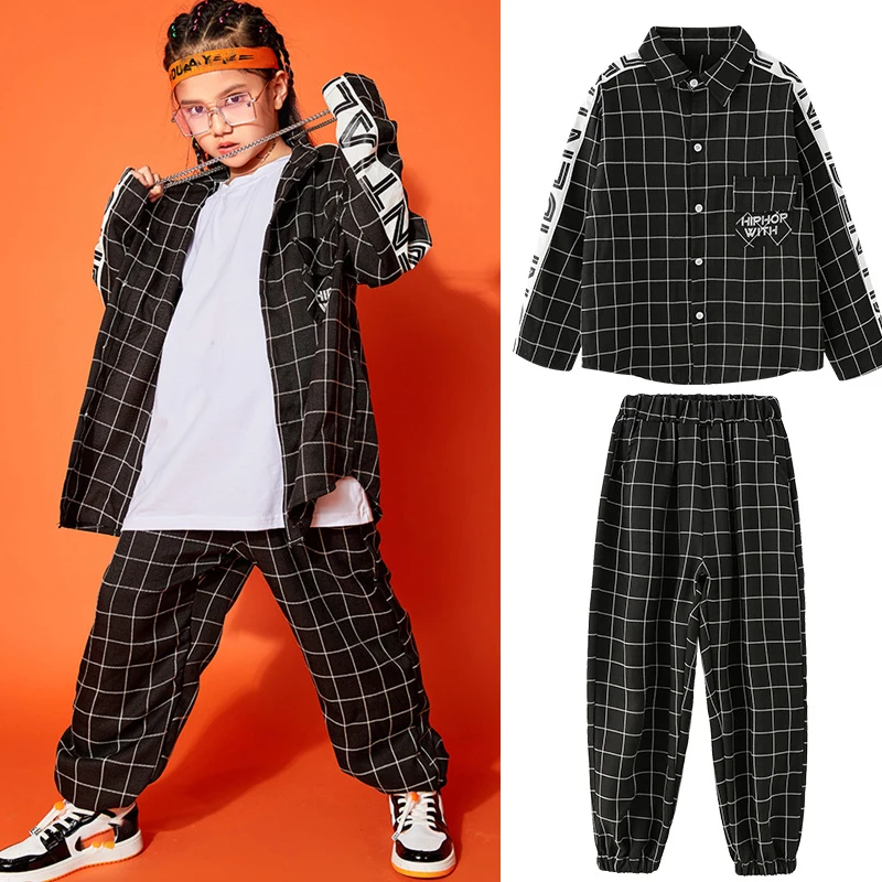

Hiphop Pants Suit Girls Jazz Street Dance Clothes
