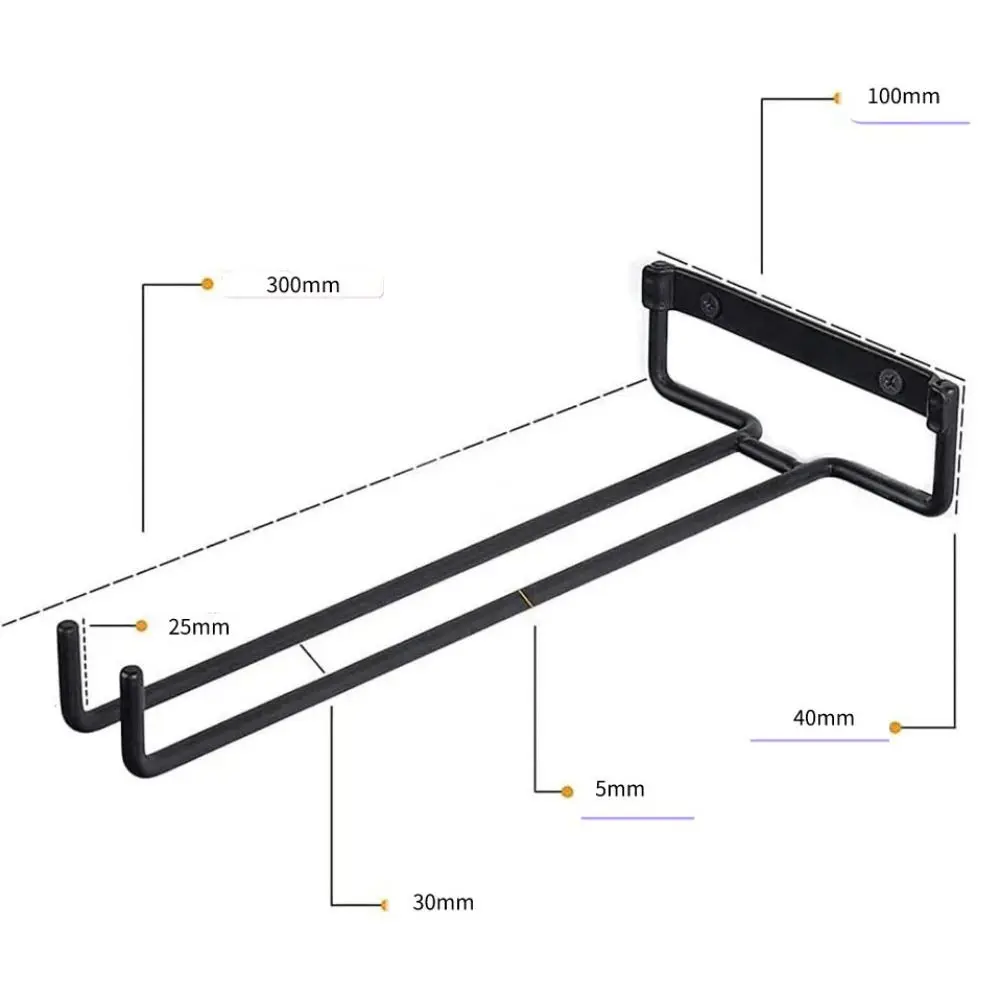 Настенный держатель для Винных Бокалов