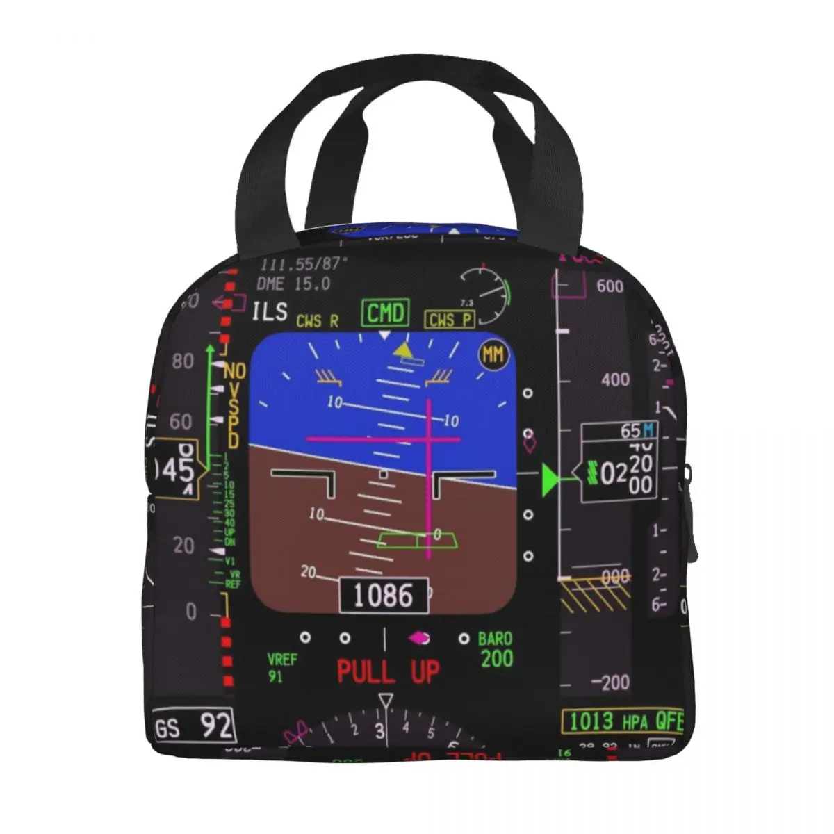 Фото Пользовательские Boeing 737NG PFD изолированные сумки для обеда женские авиационные самолеты-авиаторы портативный термохолодильник коробка для бенто кемпинг путешествия №3