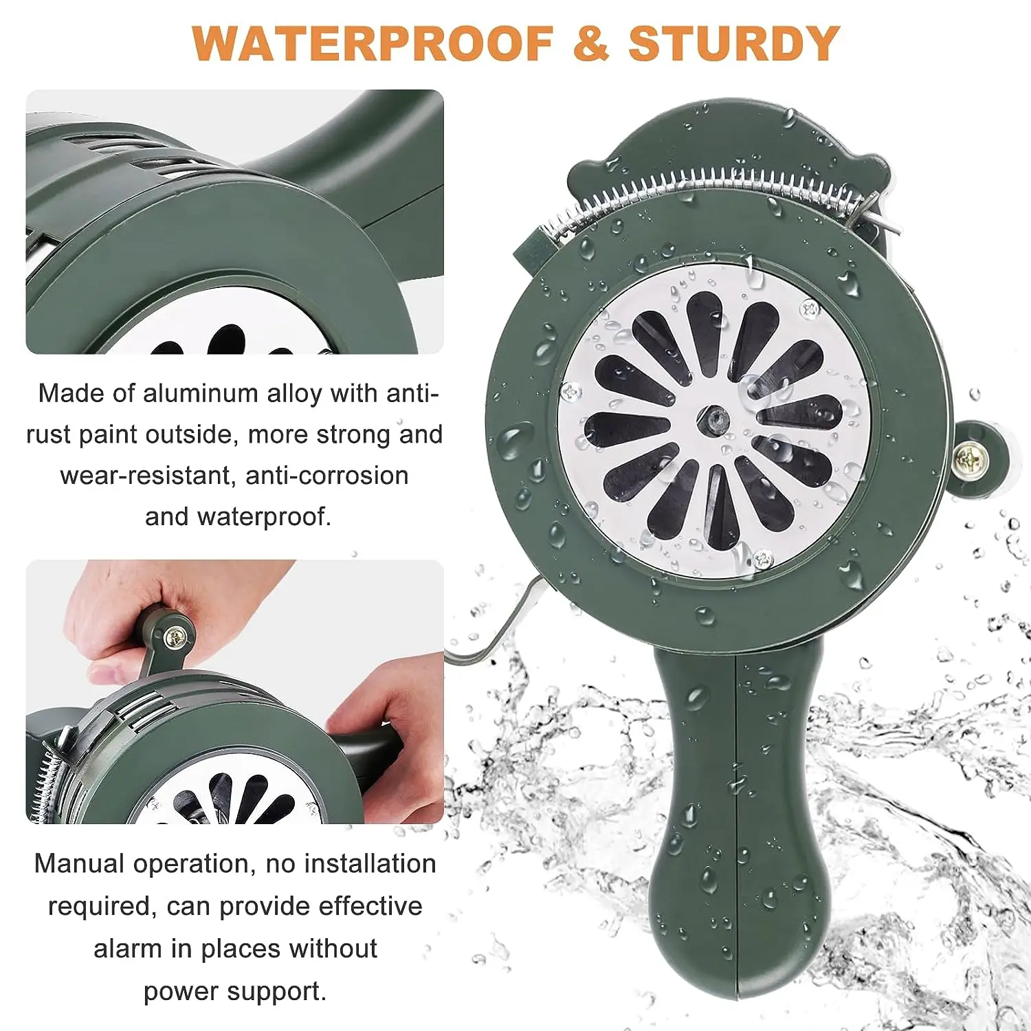 Рисунок 5 - Ручная сирена Рог 110dB Ручная