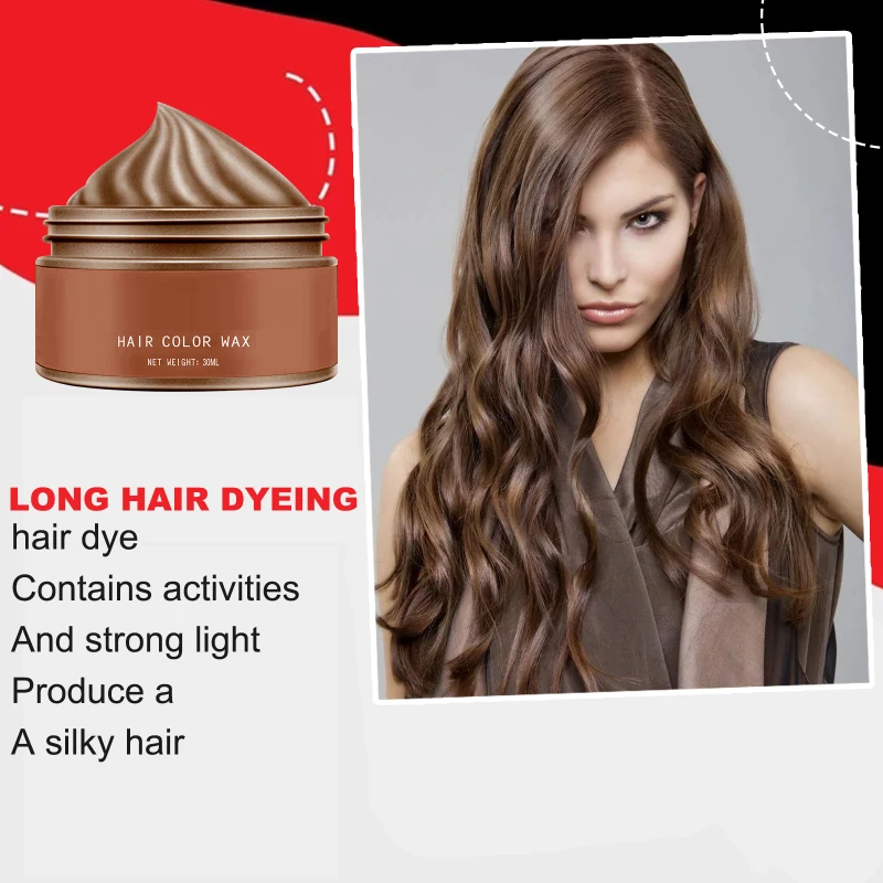 Крем-краска для волос воск временного окрашивания помада укладки мягкое сделай