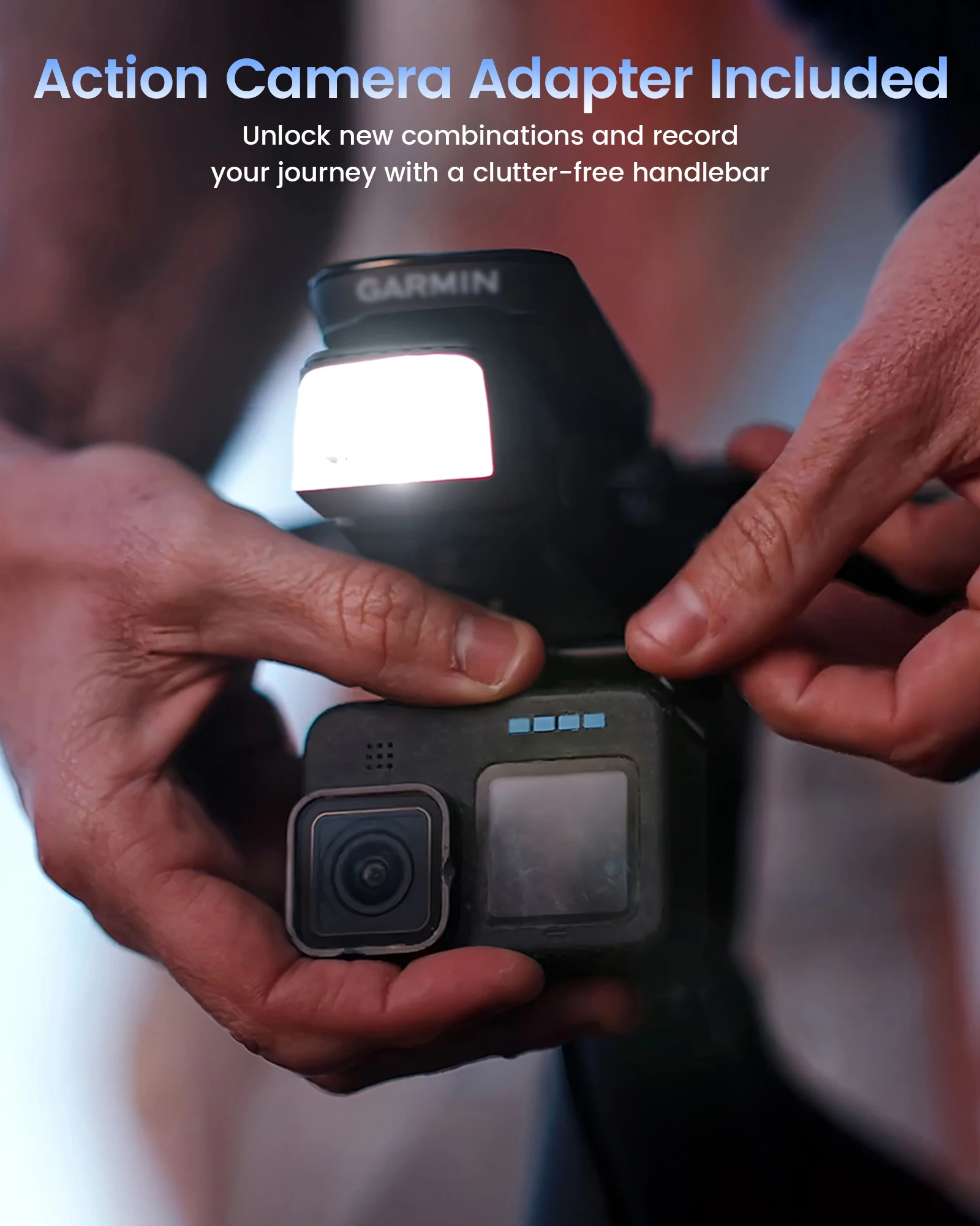 Фото Комплект велосипедных фонарей RAVEMEN FR1000 для Garmin Wahoo Bryton GPS CL01, задний фонарь, перезаряжаемый комплект передних и задних фонарей для велосипеда №5