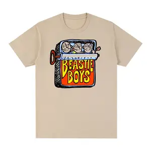 Imported Beastie Boys Hip Hop Music Vintage T-shirt Cotton Men T shirt New Tee Tshirt Womens Tops