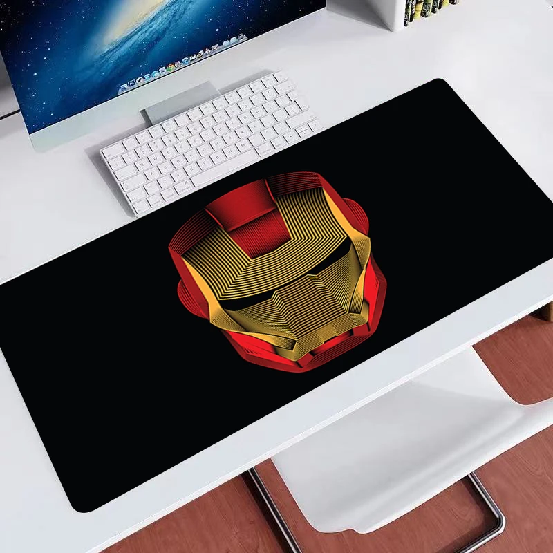 

Extended Pad for Computer Mouse Gaming Mouse Pad Iron Man Office Accessories Desk Mat 900x400 Carpet Anti-skid Rug Game Mats