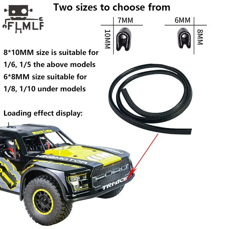 1/5 1/8 1/10 RC автомобиль корпус оболочка для защиты кромок hpi losi HSP Traxxas TRX-4 D90