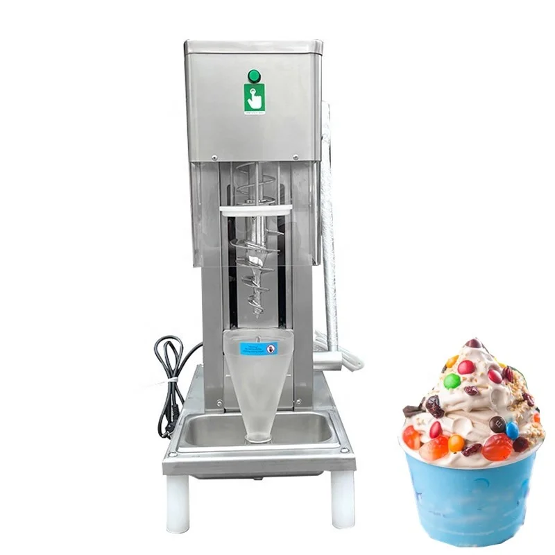 Commercial Fresh Fruit Milkshake Ice Cream Mixing Gelato Blending Frozen Yogurt Blender Machine
