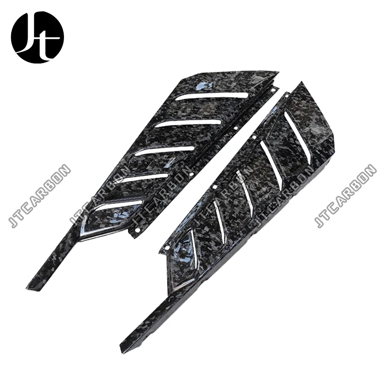 Кованый сухой комплект из углеродного волокна для заднего багажника