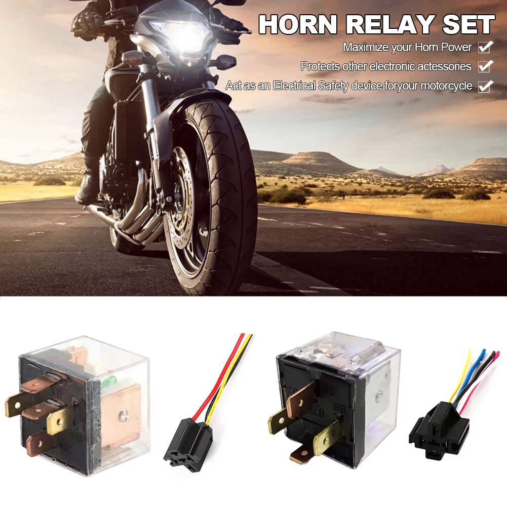 

Car Control Switch Device Automotive Relay DC 12V / 24V 80A 4/5Pin SPDT Car Relays High Capacity Switching Relay Waterproof