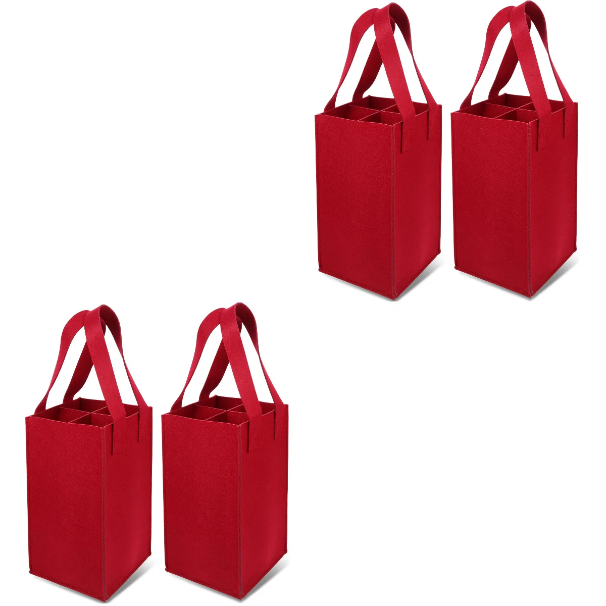 

4 Carrying Bag Party Bag Divided Bag Decorative Bag for Gift