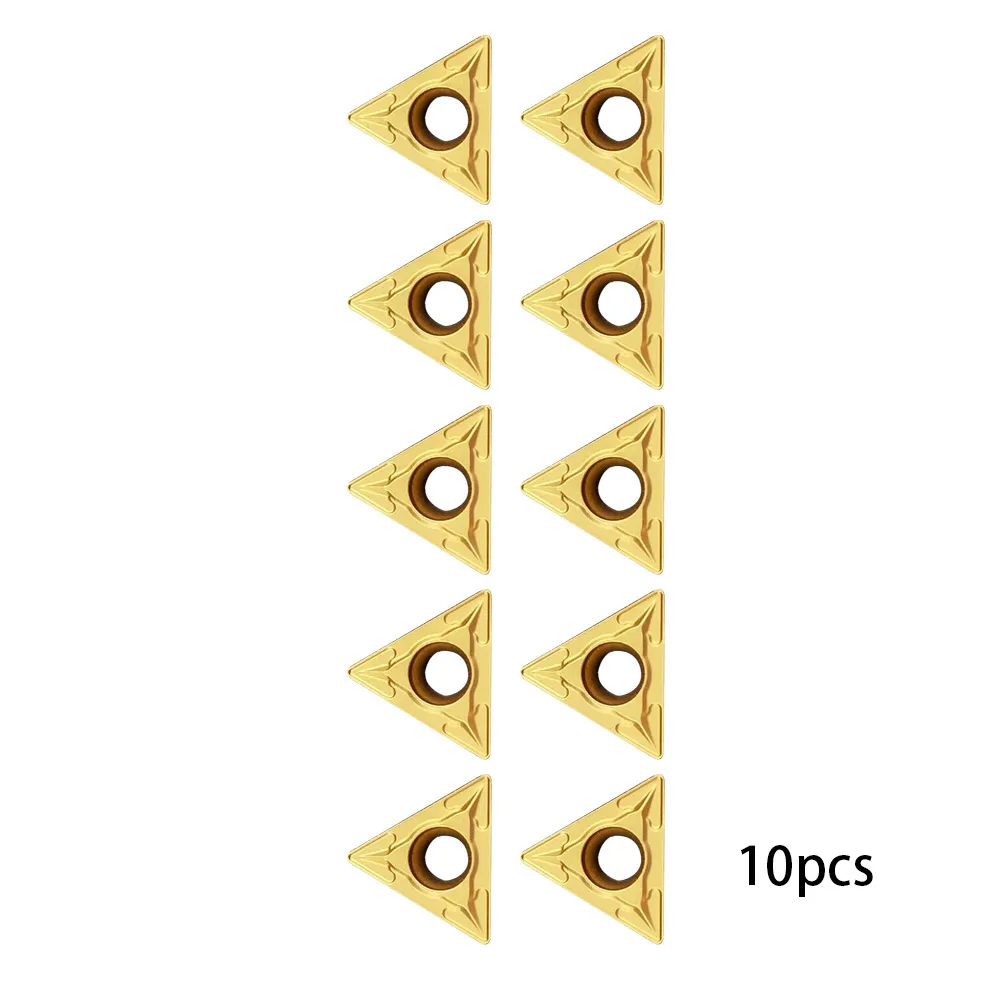 

Blade Turning Insert TCMT21.51 Tool Turning Tool 10pcs Accessories Carbide For Steel High Grip Strength Insert