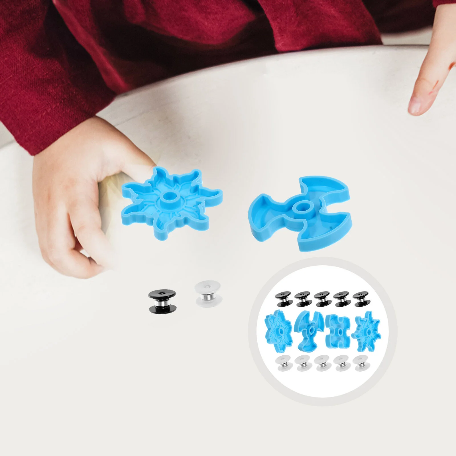 Small Top Para Gelatinas Lightweight Gyro Molds Making Portable Silicone Silica DIY Creative Craft