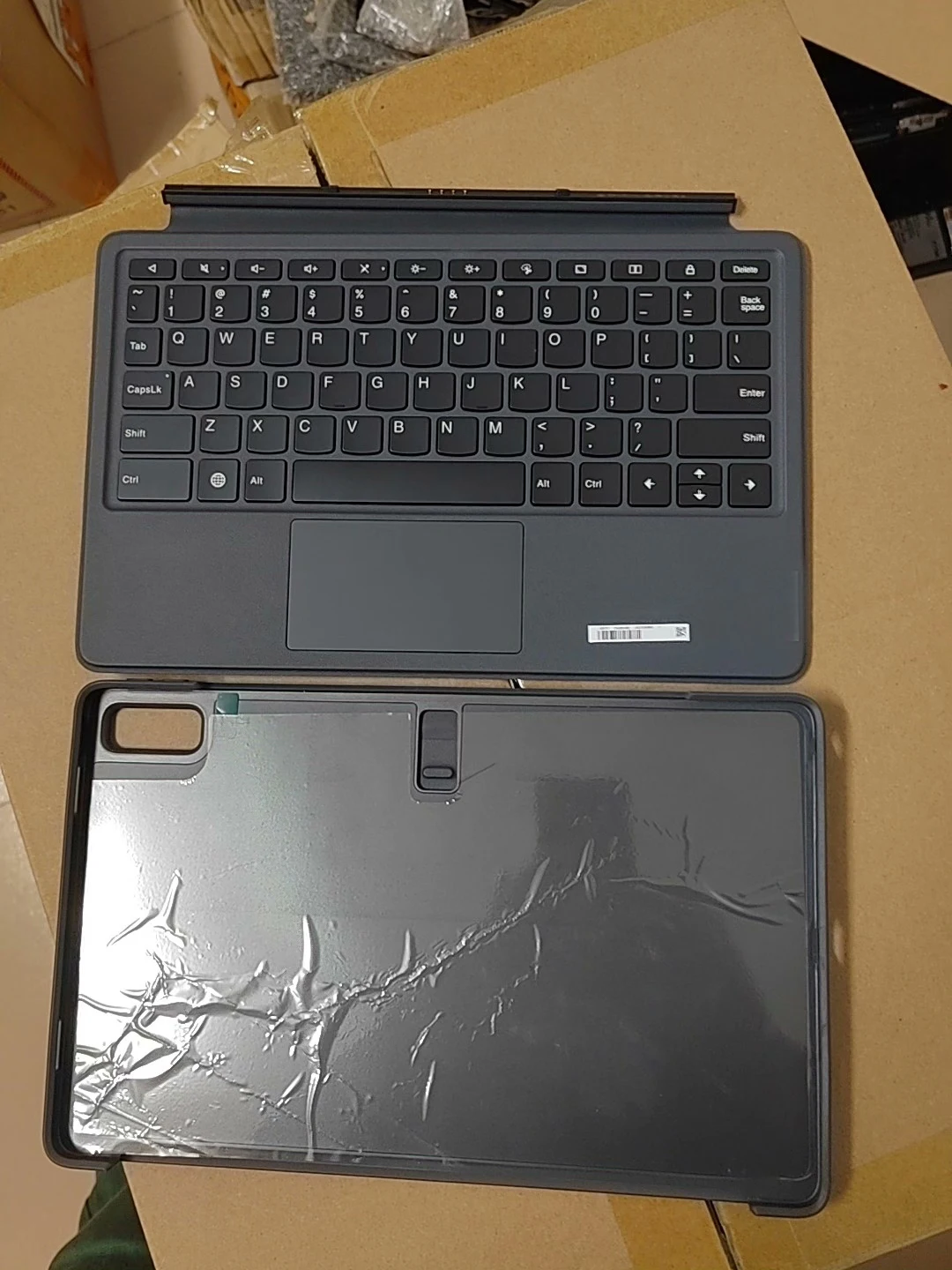 Фото Подставка для клавиатуры и задней панели для Lenovo Tab Pad Plus 2023, 11,5-дюймовый планшет TB350FU TB350XU, магнитная клавиатура KB565U, пакет клавиатуры №1