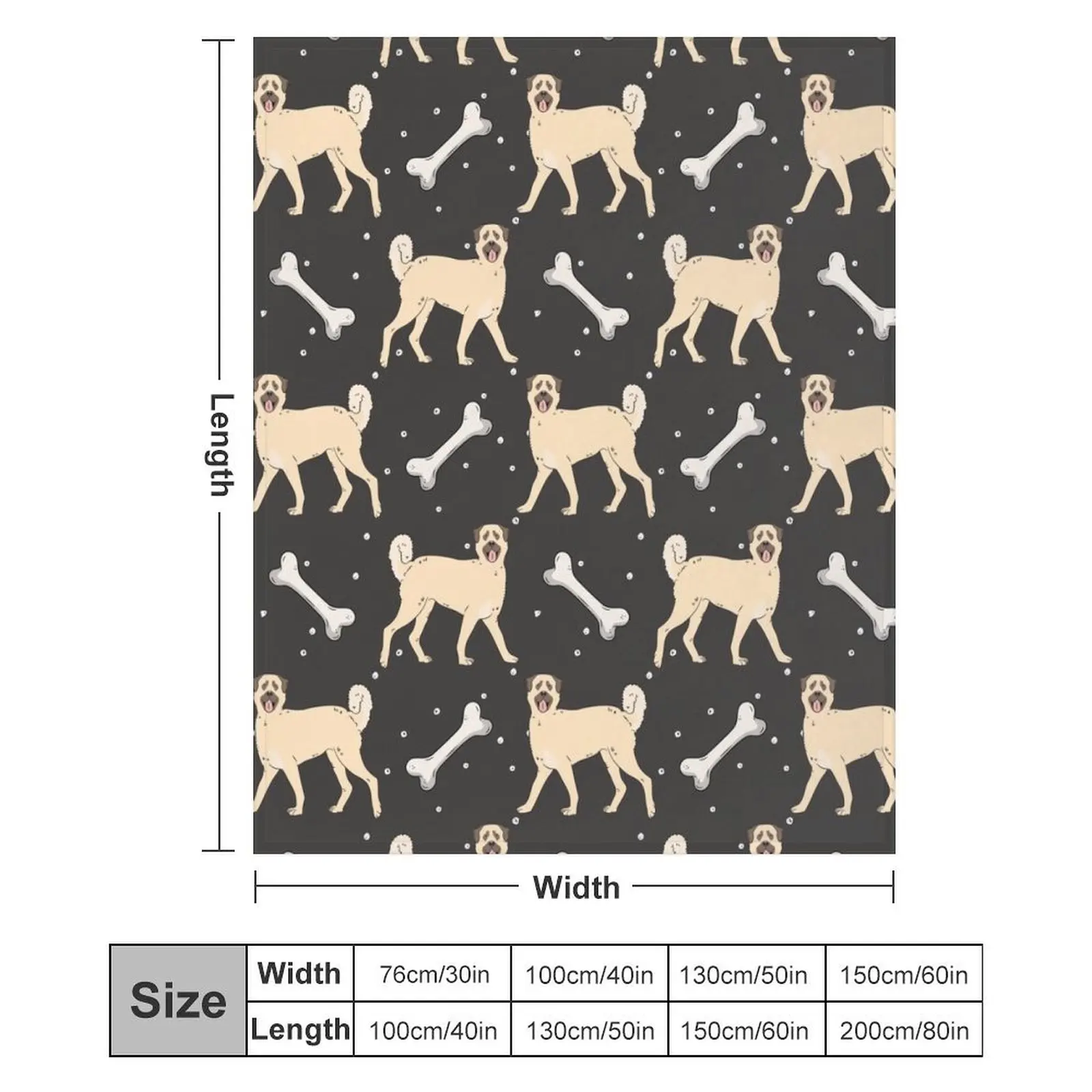 Одеяло с анатолийской овчаркой ретро термобелье для путешествий мягкие одеяла