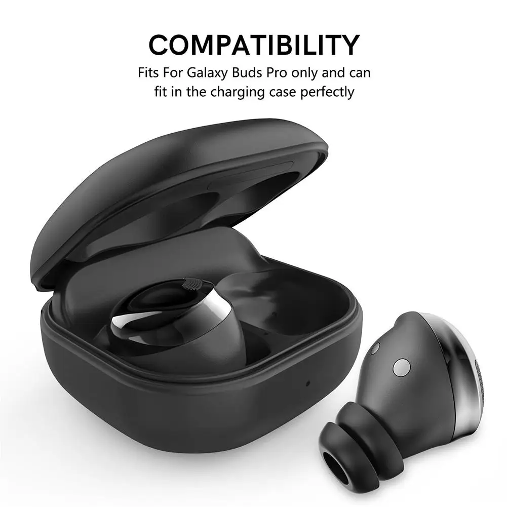

Portable Silicone Earbuds Anti-Slip Anti-Lost Comfortable Ear Caps Compatible For Samsung Galaxy Buds Pro Earphone Accessories