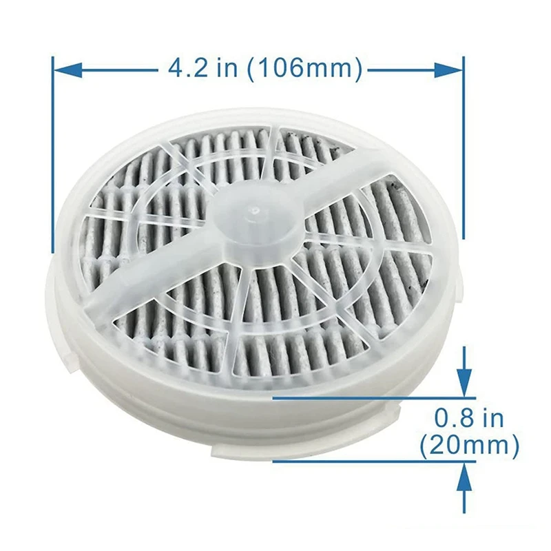 Сменный фильтр True HEPA для настольного очистителя воздуха RIGOGLIOSO GL2103 JINPUS GL-2103 и LTLKY