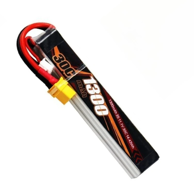 Фото Аккумулятор LiPo 1300 мАч 30C 3S 11.1В для электрических игрушек, игрушечных пистолетов, транспортных средств, кораблей, радиоуправляемых самолетов, автомобилей №3