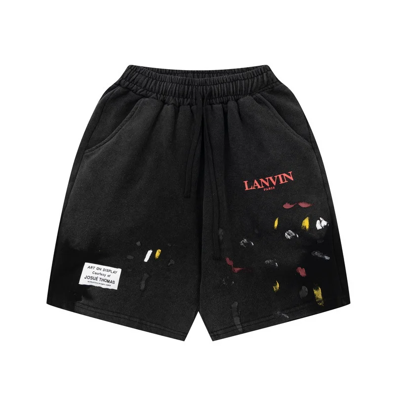 2023 Gallery Dept Tide Men Summer Fashion Brand Shorts Woman Cotton Boardshorts Sports Short Pants