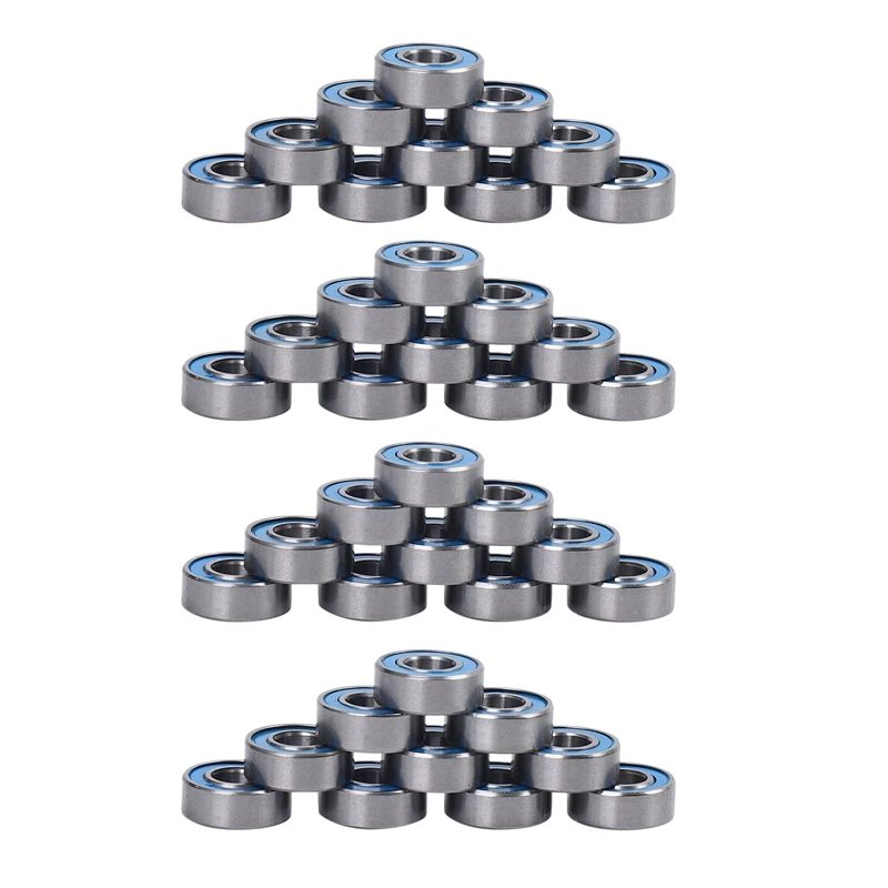 

40Pcs MR115 2RS Ball Bearings 5X11x4mm For Traxxas Slash Rustler Stampede Wheel