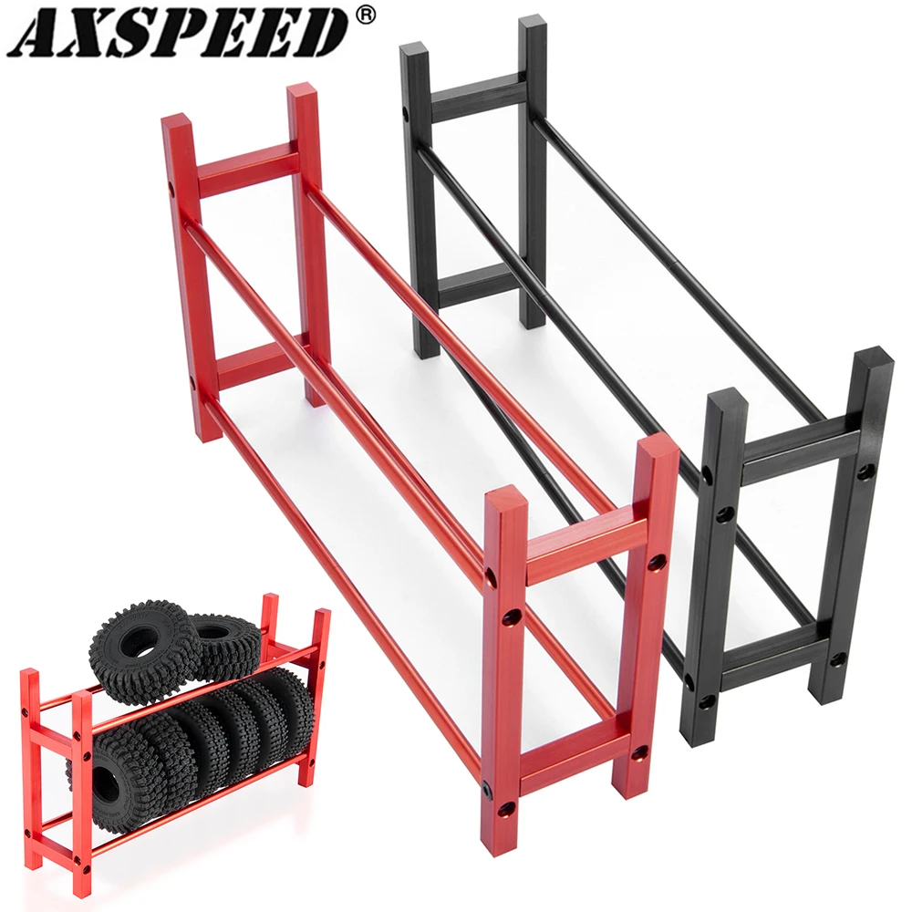 

Полка для колесных шин AXSPEED из алюминиевого сплава 1,0 дюйма для радиоуправляемого гусеничного автомобиля 1/18 1/24 Axial SCX24 AX24 TRX4M FCX24, аксессуары