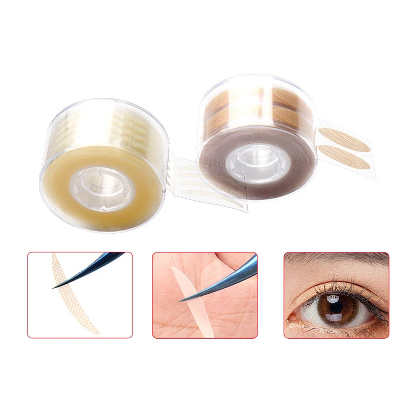 600 Pcs/Roll Pro Double Eyelid Tape Eye Stickers Invisible Falling Eyelid Patch Self Adhesive Eye Lid Lifting Strips Makeup Tool