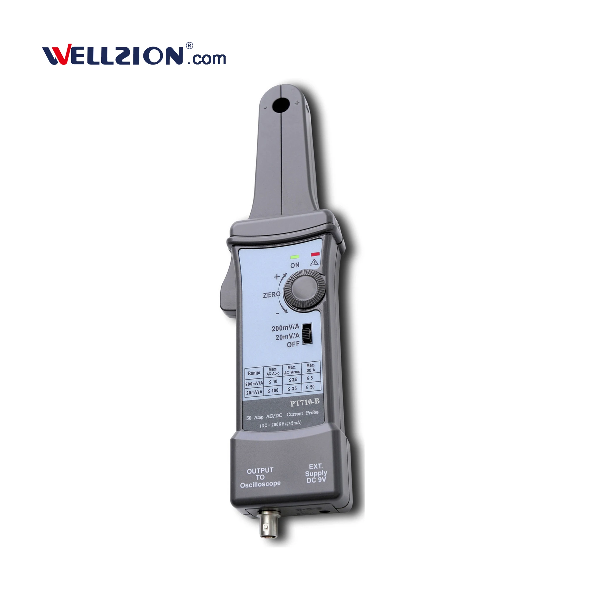 

PT710-C,20mA-140Ap-p 1MHz Current Oscilloscope Probe