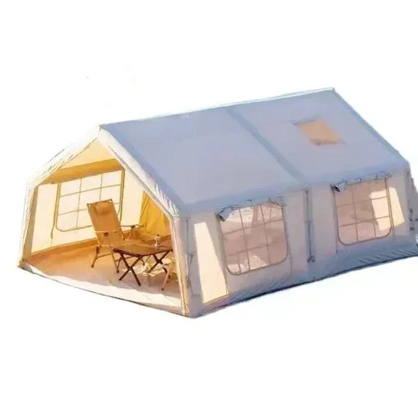 17 2-дюймовая надувная палатка большого размера с водонепроницаемой базовой