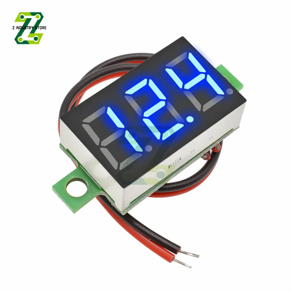 

0.36'' Mini Digital Voltmeter Tester DC 4-30V Panel Volt Voltage Meter Tester Detector LED Display For Auto Car