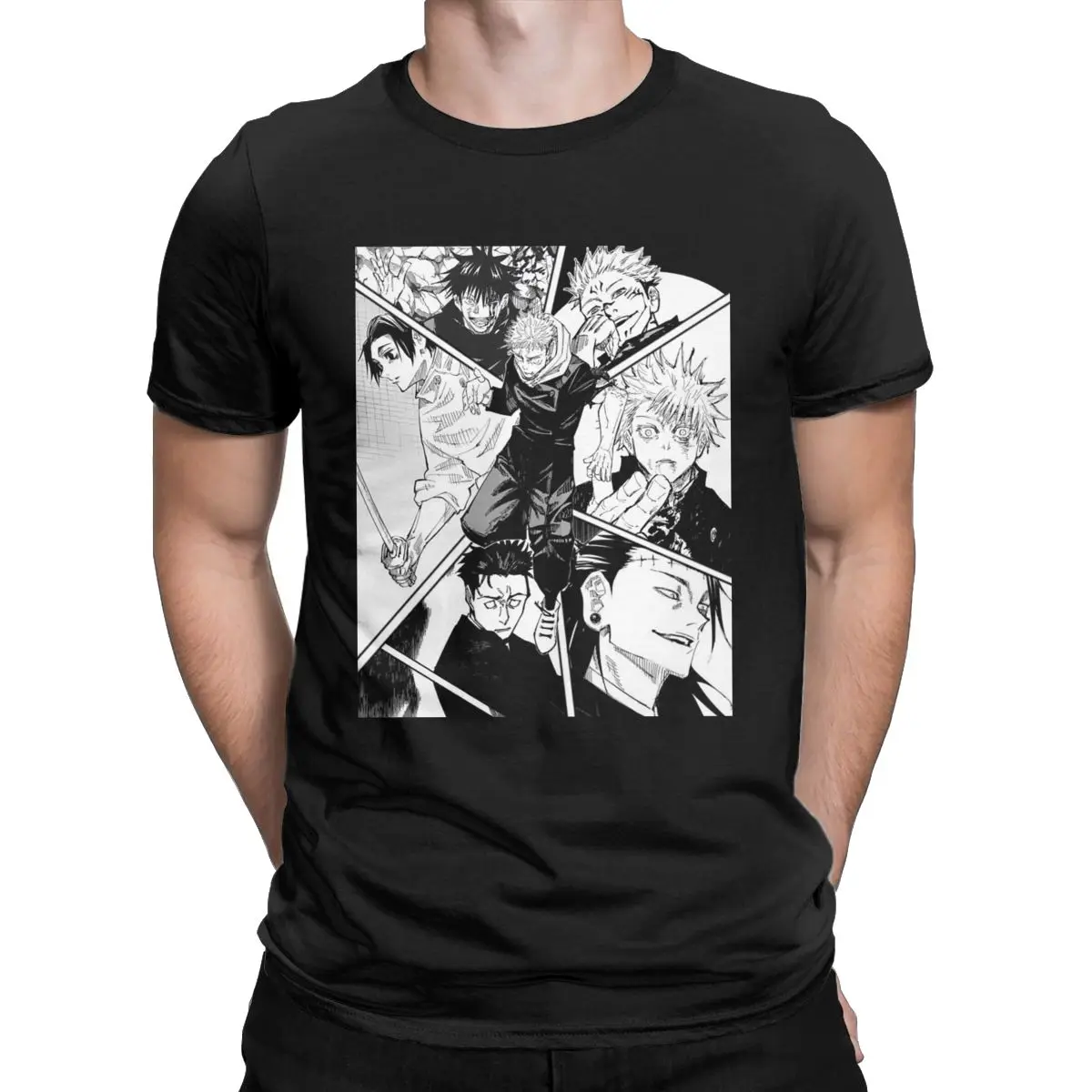 

t shirt for men Jujutsu Culling Game Gang Jujutsu Kaisen Novelty Short Sleeve Crewneck Tee Shirt 2022 summer New Arrival T-Shirt