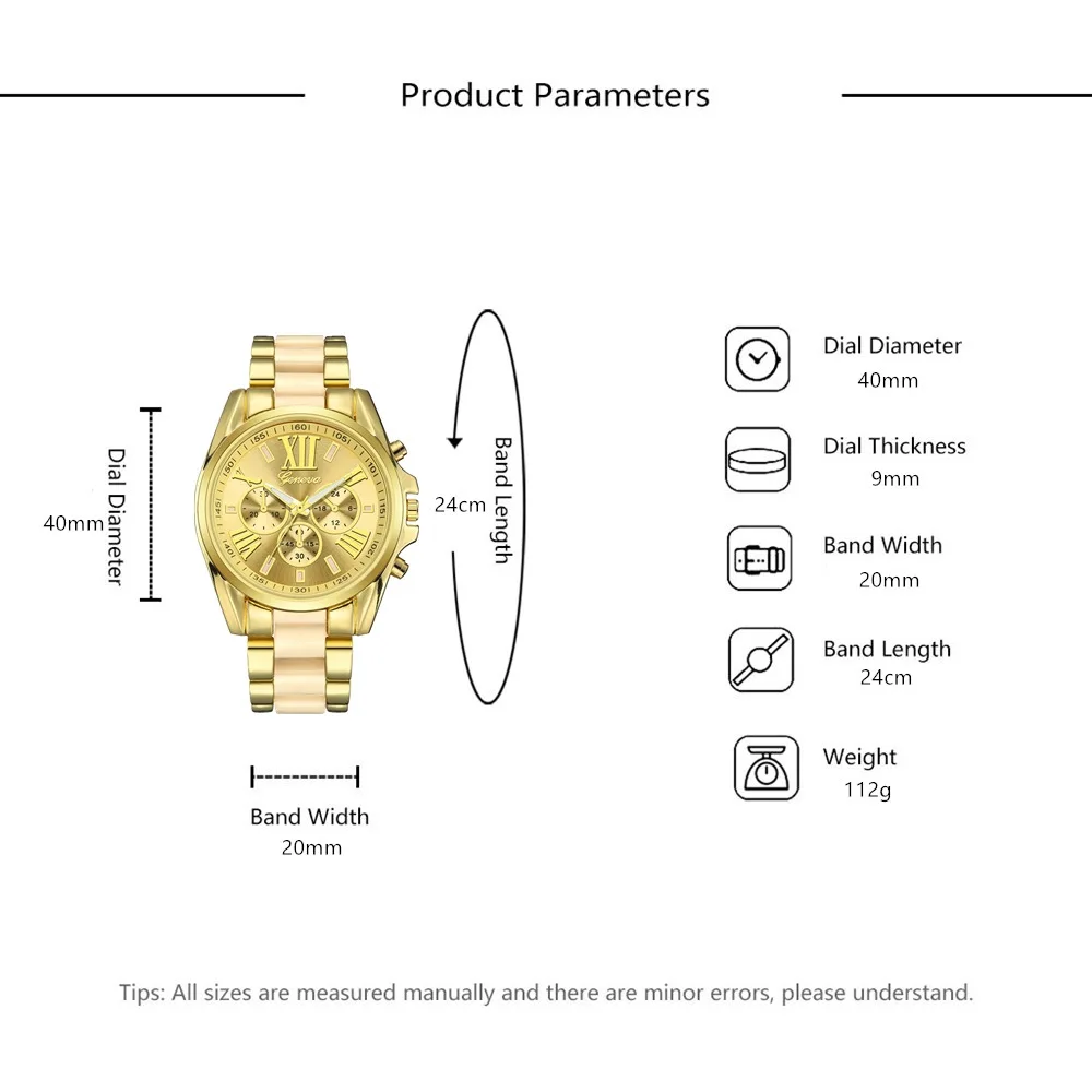 Новинка 2022 Роскошные мужские часы для джентльмена Женева кварцевые с римскими