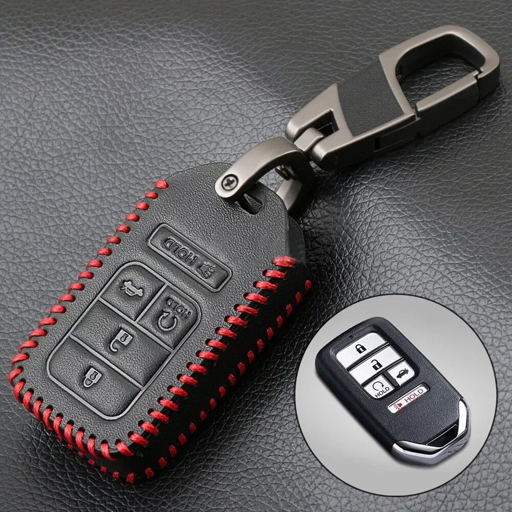 

Car Key Case Parts 1 Pcs Chain Cover Case For Honda Civic Accord Pilot CR-V 2015-2018 Practical