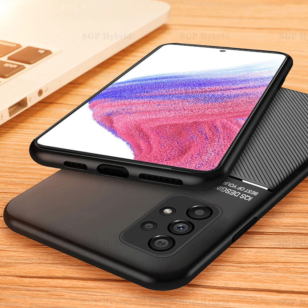 Автомобильный Магнитный защитный чехол для Samsung Galaxy A03 A13 A53 A12 A22 A32 A42 A52 A72 M12 M22 M32 M52
