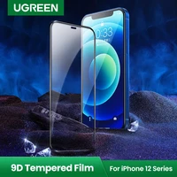 ugreen 9d clear phone screen protector for iphone 12 pro max full cover diamond glass for iphone 12 mini screen protector
