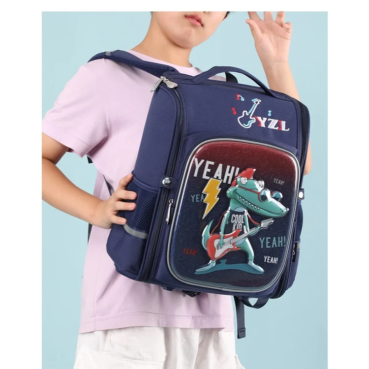 Primary Girls Mermaid Boys Dinosaur Cartoon Schoolbags New 3D Children Students Large Capacity Fashion Backpacks Hot