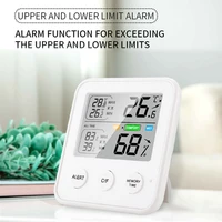 multifunction lcd digital thermometer hygrometer indoor room temperature humidity meter sensor gauge weather station no battery