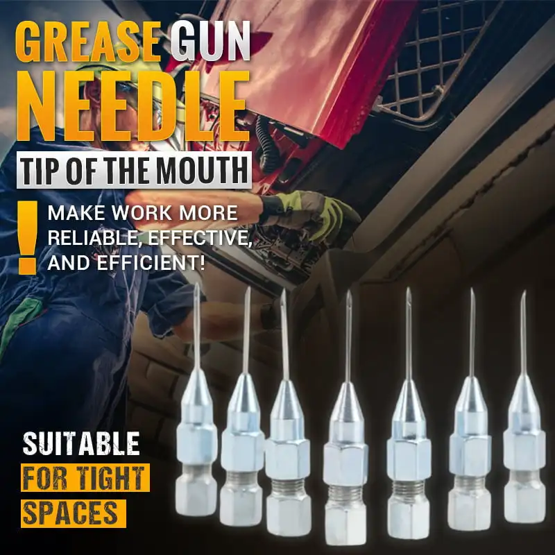 

Needle Nose Grease Tool Dispenser Nozzle Adaptor Grease Gun Needle Tip Of The Mouth Grease Nozzle Grease Accessories Dropship