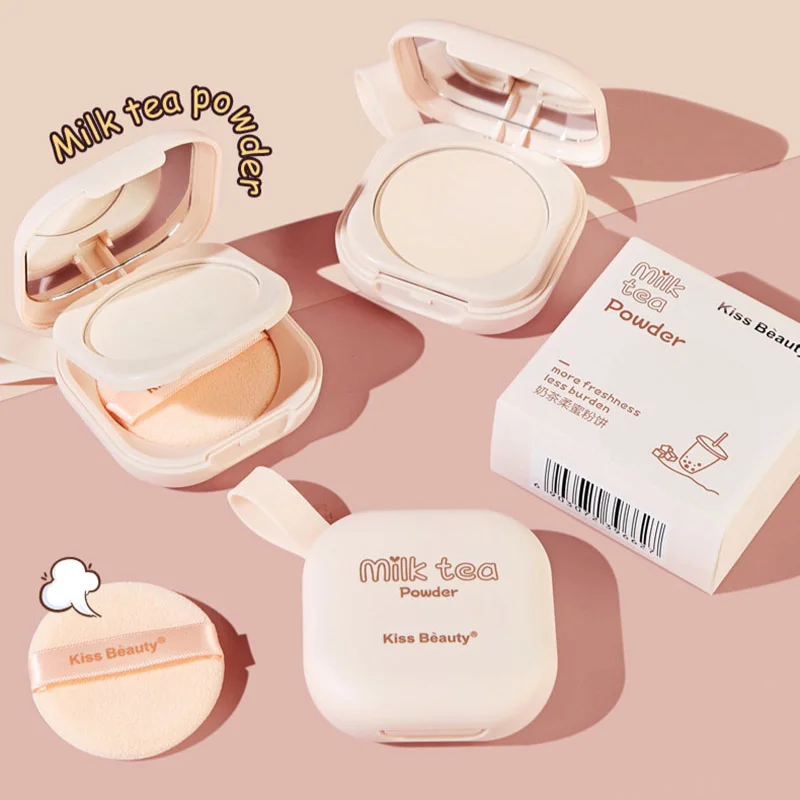 Matte Face Powder Oil Control Concealer Natural Light Breathable Waterproof Finishing Makeup Cosmetic |
