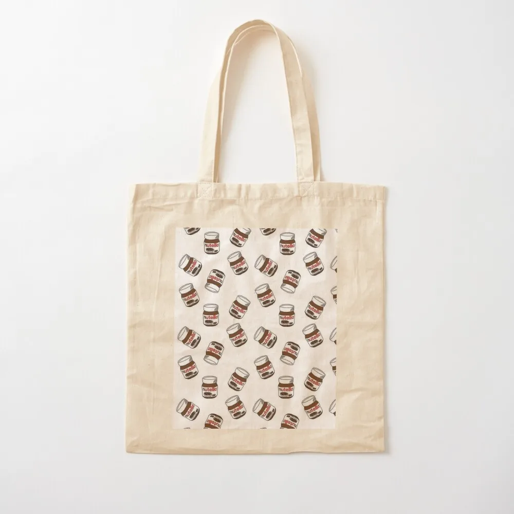 Nutella Pattern Set Tote Bag сумка для покупок роскошная женская холщовая сумка-тоут