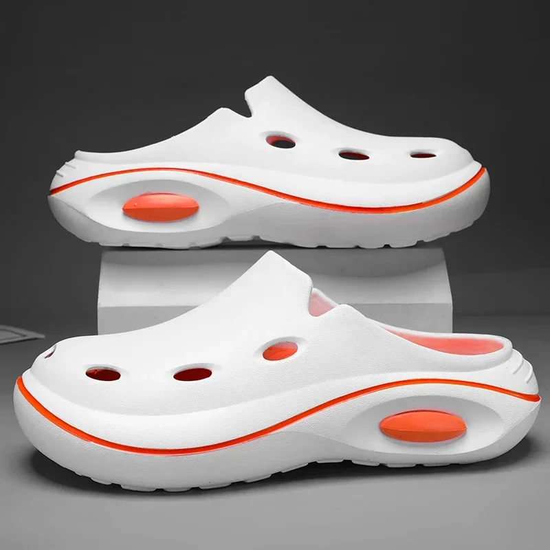 Мужские летние сандалии для улицы дышащие воды и пляжа легкие бриллианты размеры