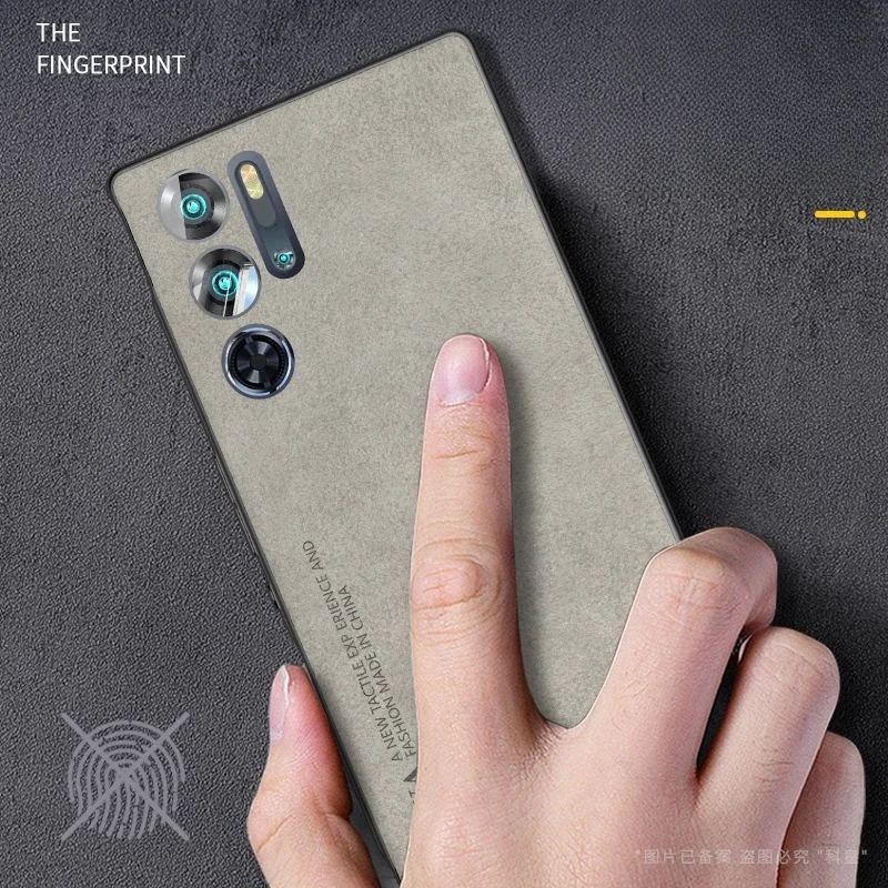 Для ZTE Red Magic 10 Pro 9S Plus Роскошный кожаный матовый силиконовый чехол Skinsheep для RedMagic