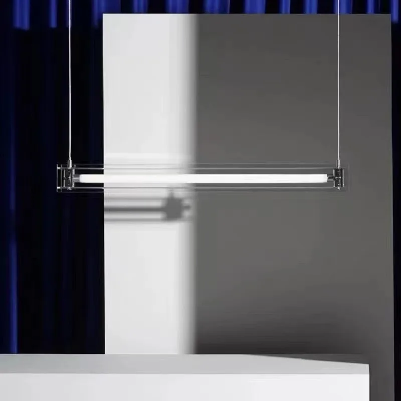 

Современные Дизайнерские Длинные светодиодные подвесные светильники, стеклянные люстры, освещение для столовой, домашний декор, освещение для бара, кухни