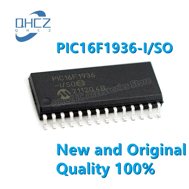 

1шт PIC16F1936-I/SO PIC16F1936 16F1936 SOIC-28 1.8V~5.5V 32MHz Новый и оригинальный микроконтроллер чип MCU На складе