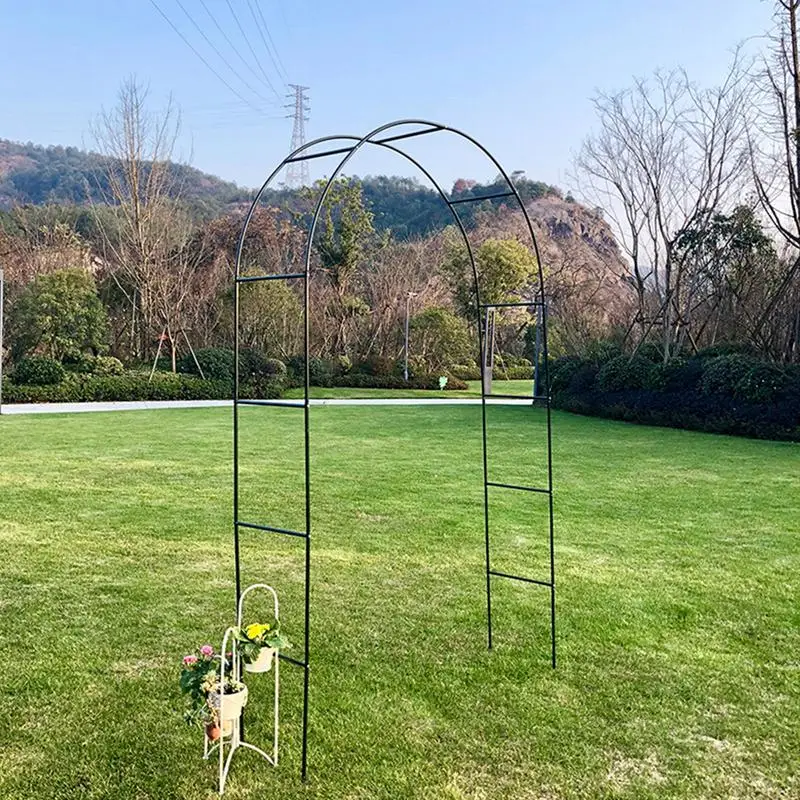 Wedding Arch DIY Wedding Prop Supplies Rose Gates Balloon Archway Metal Plant Support Trellis Arch Garden Plants Climbing Stand