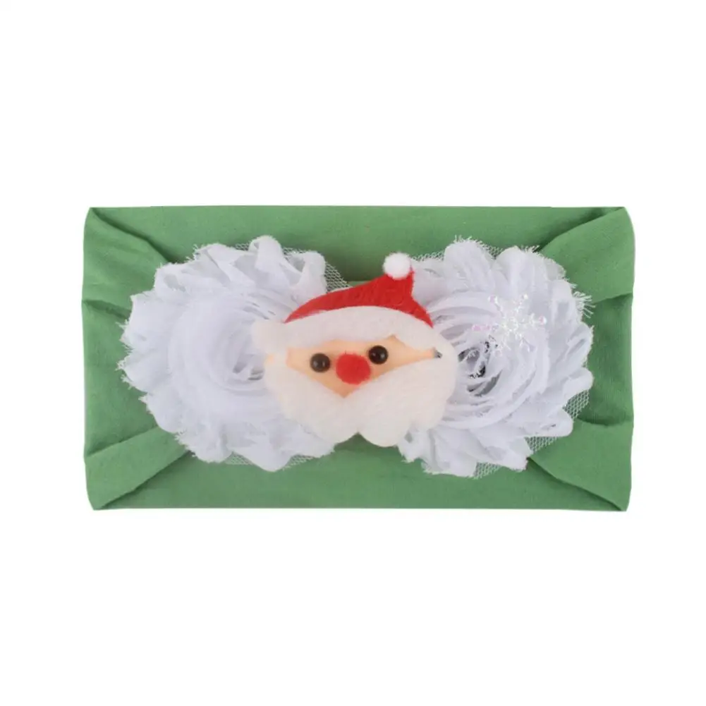 

Повязка на голову для маленьких девочек с изображением цветка Санты превосходного качества повязка на голову для детей умелый производите...