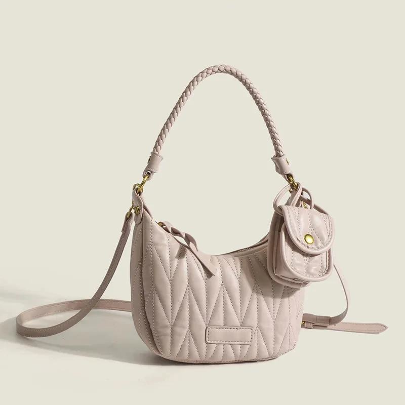

JOY High-quality Messenger Chain Bag New Small Bag Transfer Bead Lingge Ladies Handbag Mother Bag Two-in-one