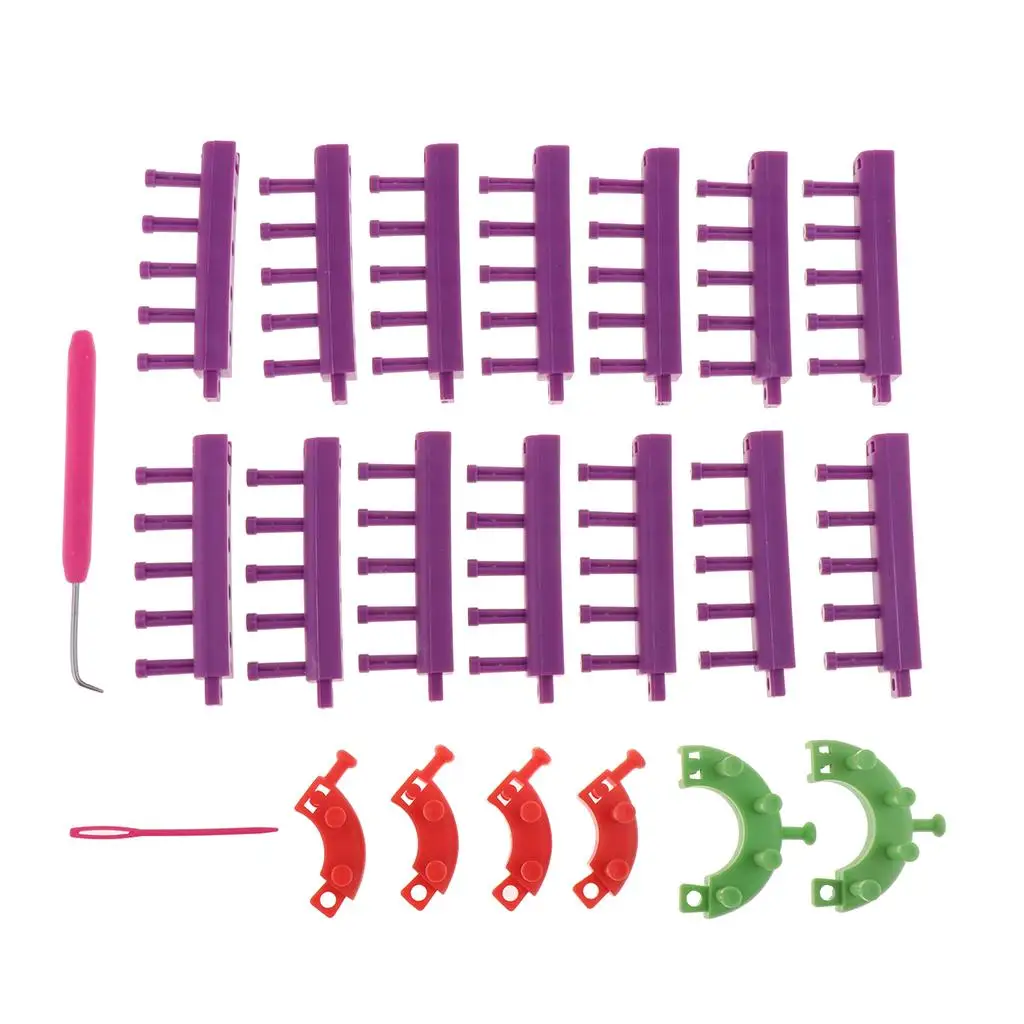 1 комплект/20 шт. произвольная комбинация шарфа шляпы носков вязальная машина