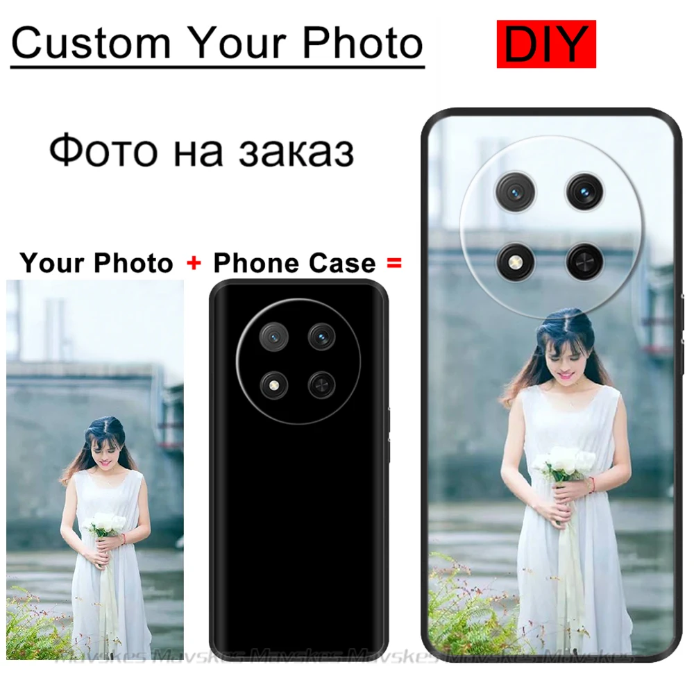 Чехол с фотографией на заказ для Honor Magic7 Lite X9c X9b X9a Magic6 Magic 7 Pro Coque DIY