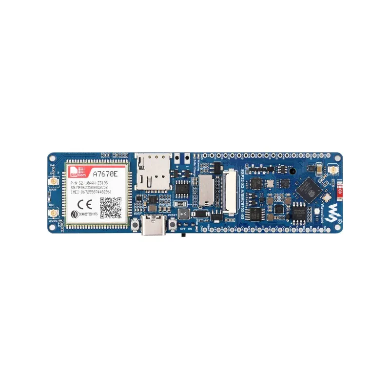Фото Плата разработки ESP32-S3 A7670E 4G, LTE Cat-1/2G / WiFi / Bluetooth / поддержка позиционирования телефонных звонков / SMS / GNSS №5