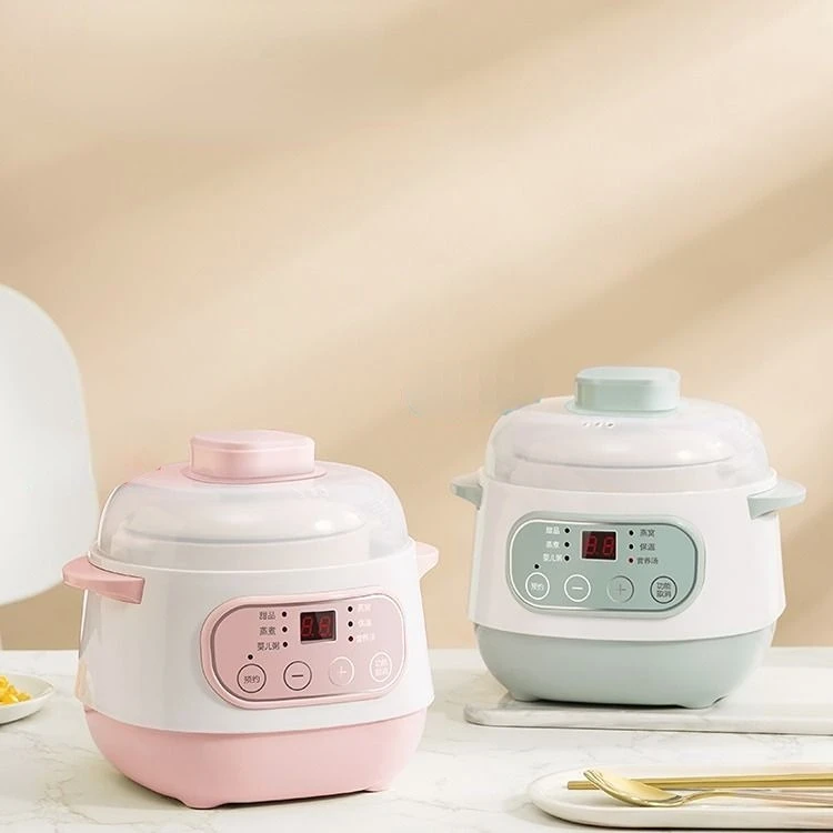 

Electric Slow Cooker Food Steamer Ceramic Pot Multifunction BirdNest Soup Stew Pregnant Tonic Baby Supplement Heater Warmer