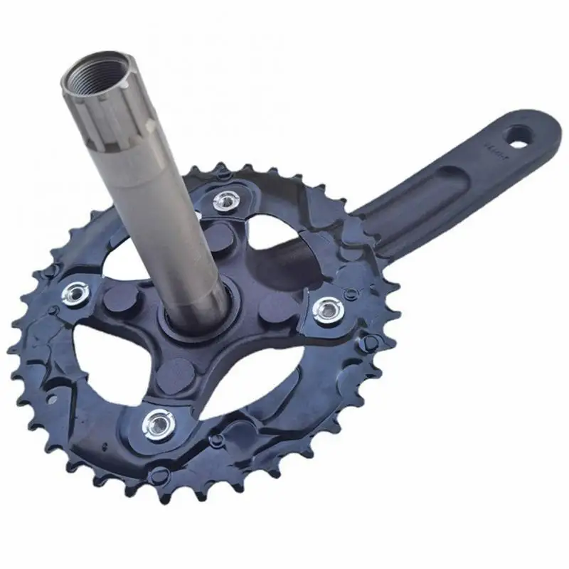 

Высокопрочный алюминиевый сплав рукоятка Mtb Hollow 7-12 скоростной кривошипный набор Mtb велосипедные аксессуары односкоростное кольцо цепи квадратное отверстие