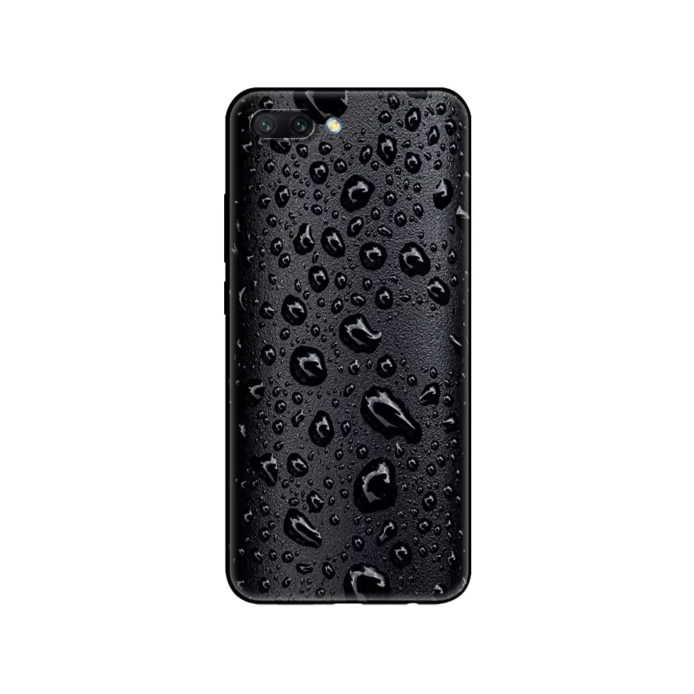 

for huawei honor 10 Case Etui protective printing coque black tpu caseFor honor 10 case soft silicon tpu back phone cover